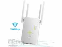 AC1200-5G Dual Band WiFi Router, Repeater and Repeater, Gbit