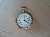 antique swiss silver lady pocket watch - to restore