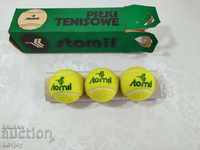 Ретро комплект топки за тенис Stomil