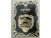Original metal badge Hard Rock Cafe Venice, Italy