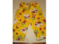 7/8 children's leggings in yellow color for 3-4 years, new