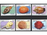 Pure Stamps Fauna Shells 2012 from Cuba
