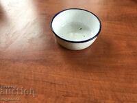 BOWL BOWL PANICA ENAMELED JUG DISH FROM THE 60'S-TROYAN