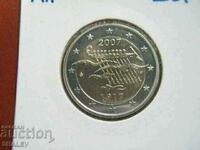 2 euro 2007 Finland "90 years" /Финландия/ - Unc (2 евро)