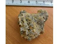 Mineral stone galena pyrite natural specimen