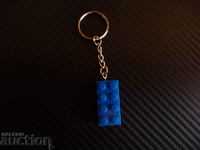 Μπλοκ μπρελόκ τύπου Lego constructor Lego blue