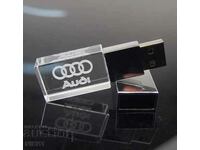 32 GB Φωτεινό φλας από γυαλί Audi, Audi