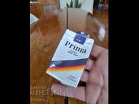 An old pack of Prima cigarettes