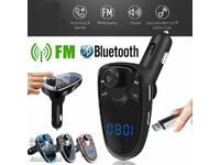 M1 CAR FM transmitter, 2xUSB, Bluetooth, Hands Free, Micro SD