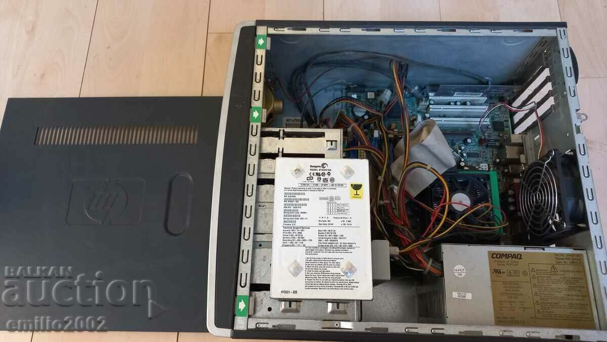 Computer Hp excellent box without ram memory and software