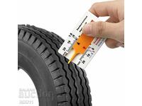 Caliper depth measurement of winter and summer tires Depth gauge