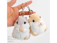 Handbag decoration, hamster guinea pig keychain