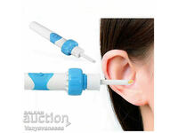 Electric ear cleaner with LED light