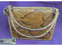Vintich Original Small Women's Bag Snake Skin