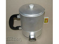 Electric kettle for hot water Elprom 1965, unused