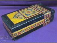 19th Century Art Nouveau Secession Handmade Wooden Box