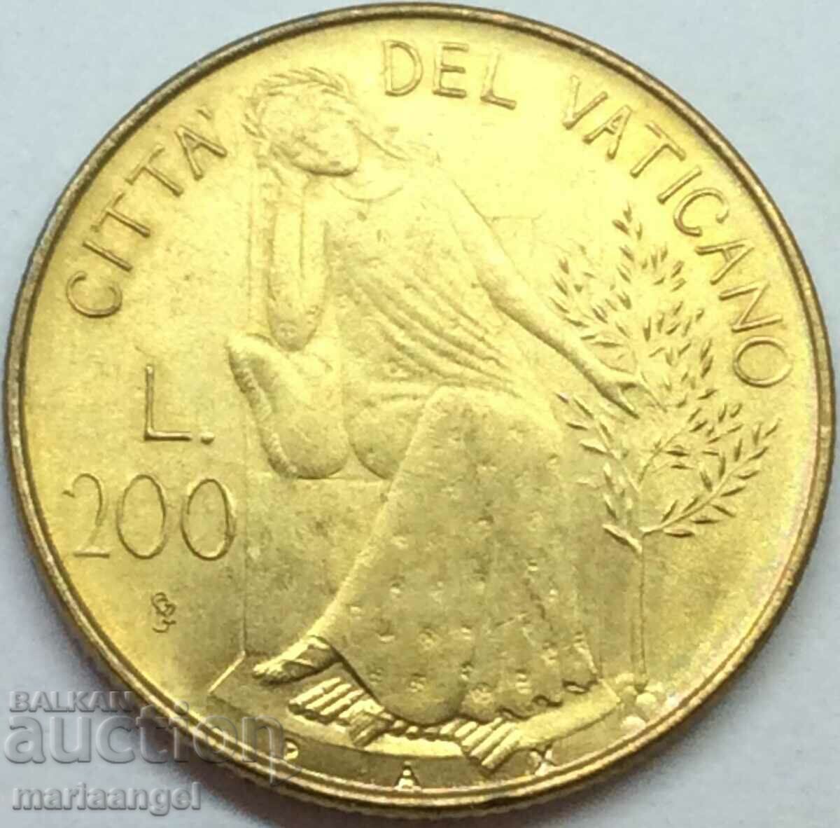200 Lire 1979 Vatican