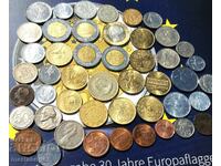 Set of 47 coins from Italy, Vatican and others