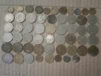 LOT LOT coins from Sotsa 55pcs 1989 1 2 5 20 50 cents etc.