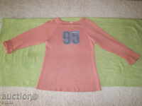 Blouse Reevok color coral with 7/8 sleeve size M