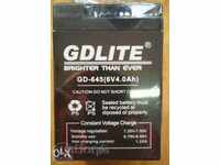 Baterie 6V / 4Ah gel GDLITE GD-640