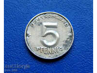 Germany - GDR - 5 Pfennig /5 Pfennig/ 1950