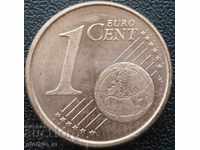 1 Euro cent 2011 Spain