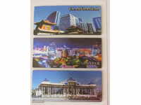 Sets three metal magnets from Mongolia-series-1