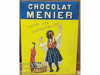 1530 France Billboard chocolate Menier Size 30/40 cm