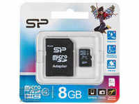 Silicon Power  memory card  MicroSD Class 10 - 8 GB