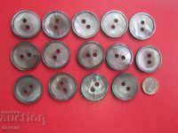 Vintage buttons natural mother of pearl Pearl buttons