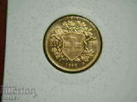 20 Francs 1898 Switzerland (20 francs Switzerland) - AU (gold)