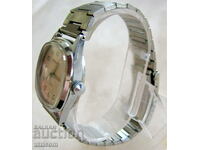 Ръчен часовник Poljot 17 камъка ,ДАТНИК  оригинална верижка