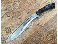 Massive kukri fultang with G10 handle 490x310 /stainless steel/