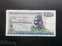 ZIMBABWE, $20, 1983