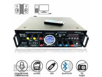 Audio amplifier UKC AV-339B, karaoke, USB port, SD slot, MP3