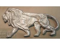 Plastic, panel, emblem of Bulgarian lion.