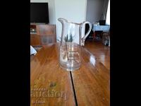 Old glass jug, jug