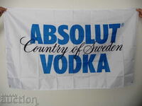 Absolut vodka flag flag vodka Absolut advertisement Sweden alcohol