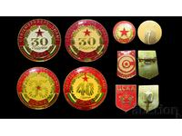 old football badges of CSKA Sofia
