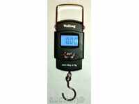 Electronic scales, fishing, weighing up to 40 kg / 5 g