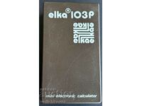 36306 Box Bulgarian Electronic calculator ELKA IO3P