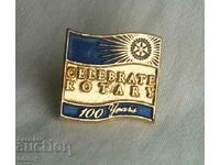 Badge Rotary Organization Rotary - 100 years