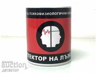 LIE DETECTOR, promotional porcelain mug