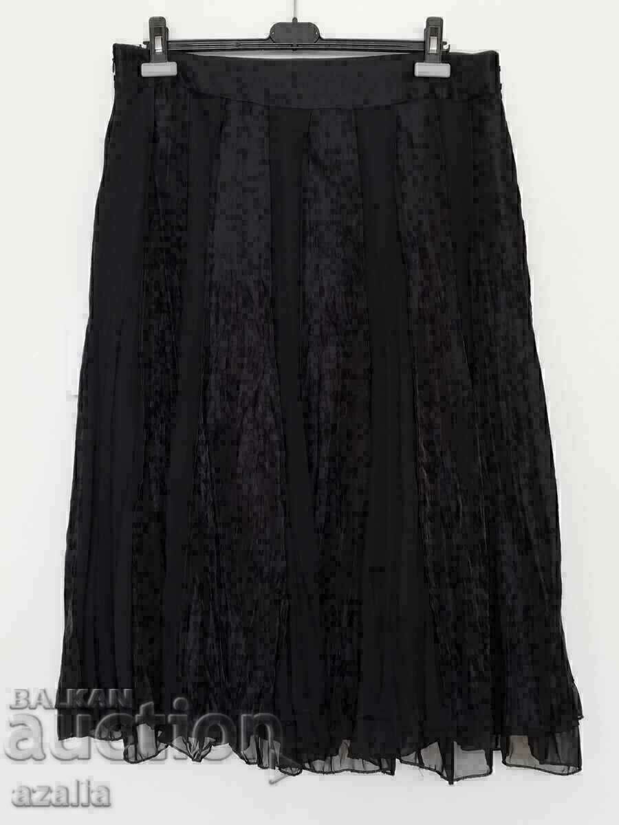 Black formal skirt size 46