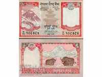 NEPAL NEPAL 5 Rupee under 1 issue 20** NEW UNC EVEREST