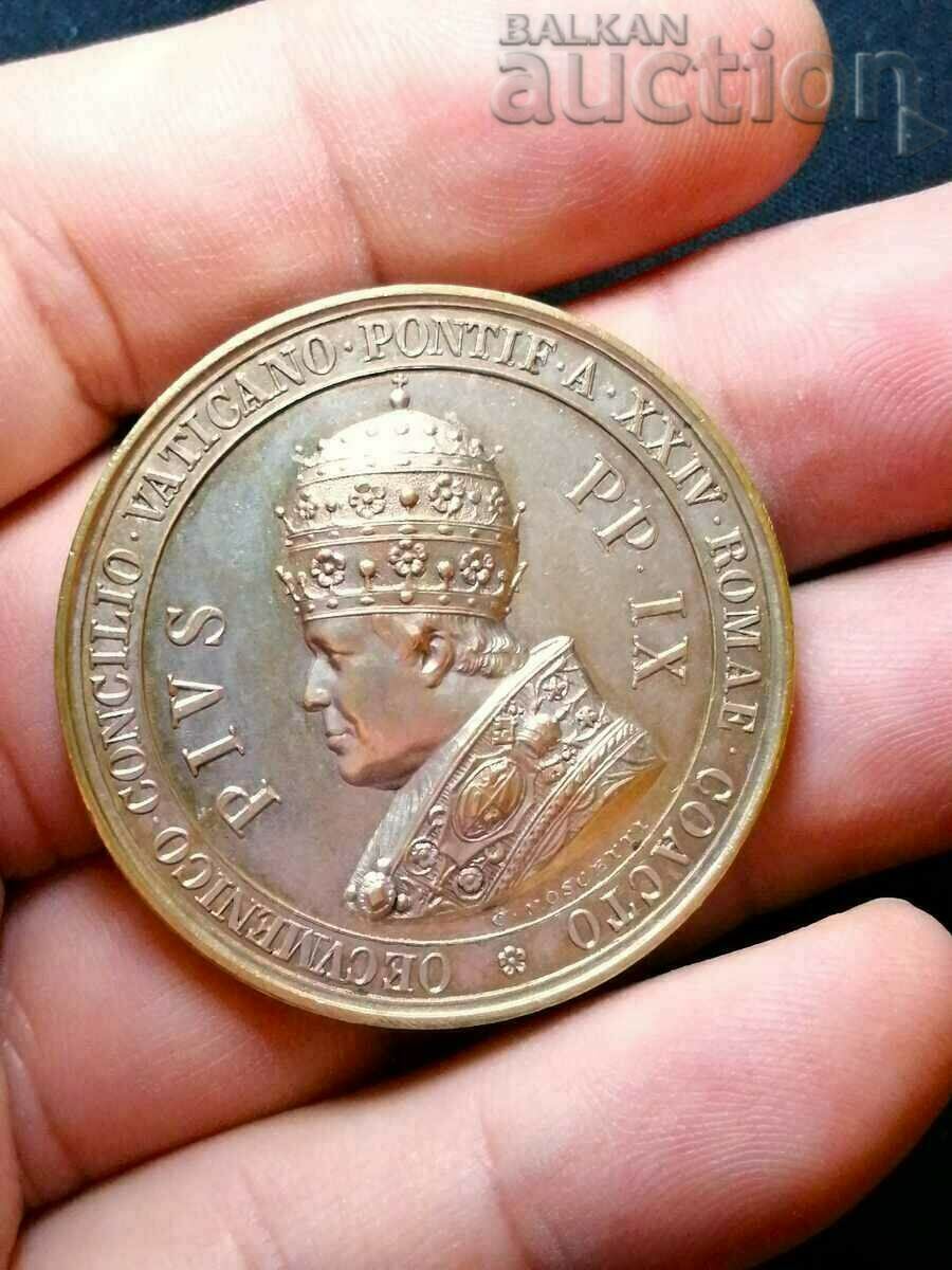 Vatican City - Pope Pius IX 1869 Concilium.